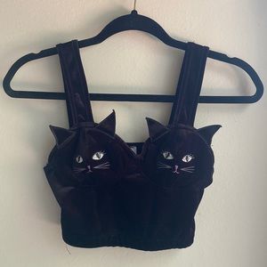 Meeeowow 😼 flirty kitty crop top